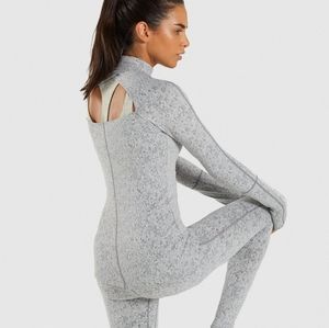 Gymshark Fleur Texture 1/2 Zip